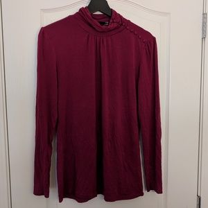 Long sleeve H&M blouse with button detail